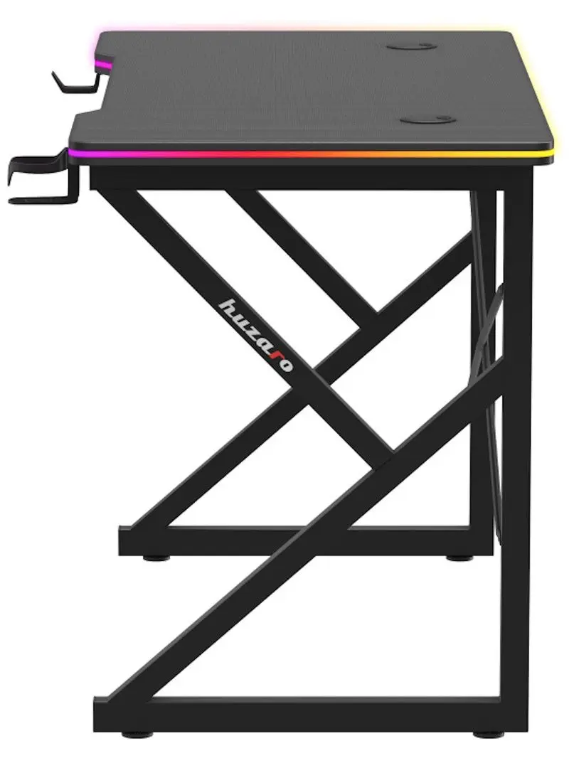 Игровой компьютерный стол Huzaro Hero 1.7 RGB (Black) - 5