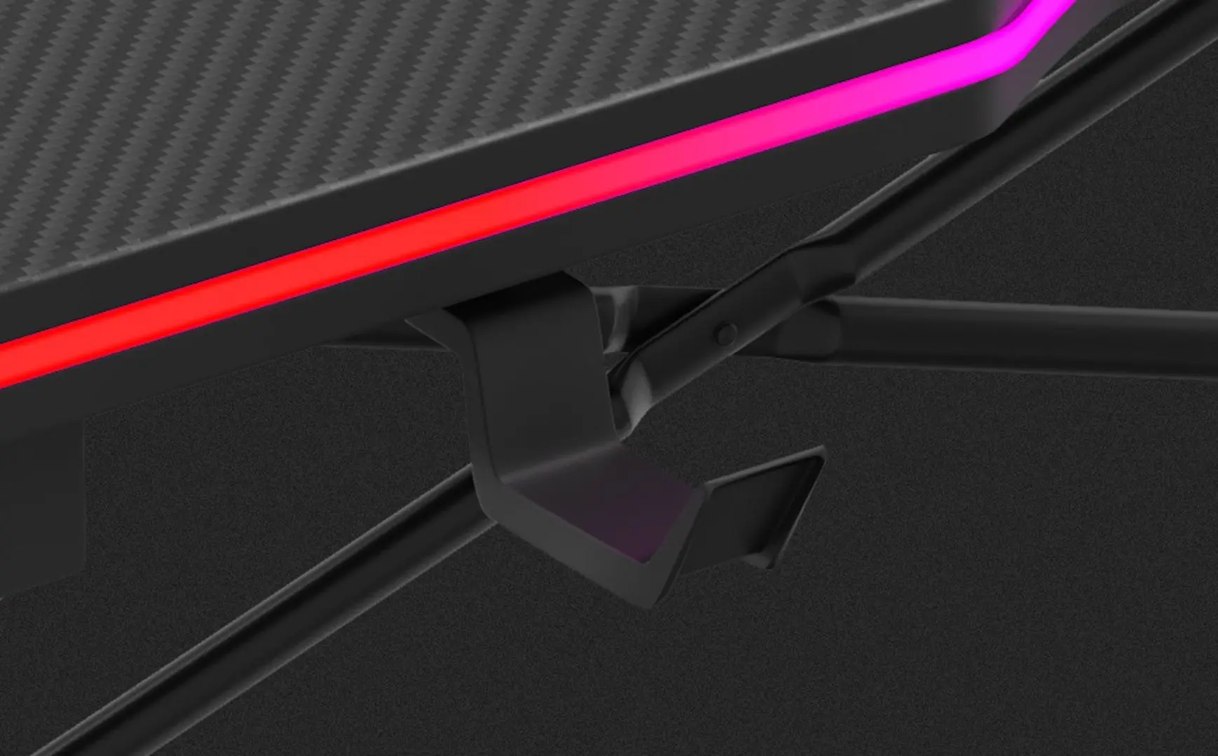 Игровой компьютерный стол Huzaro Hero 1.7 RGB (Black) - 8