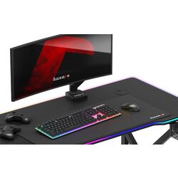 Игровой компьютерный стол Huzaro Hero 1.7 RGB (Black) Thumb