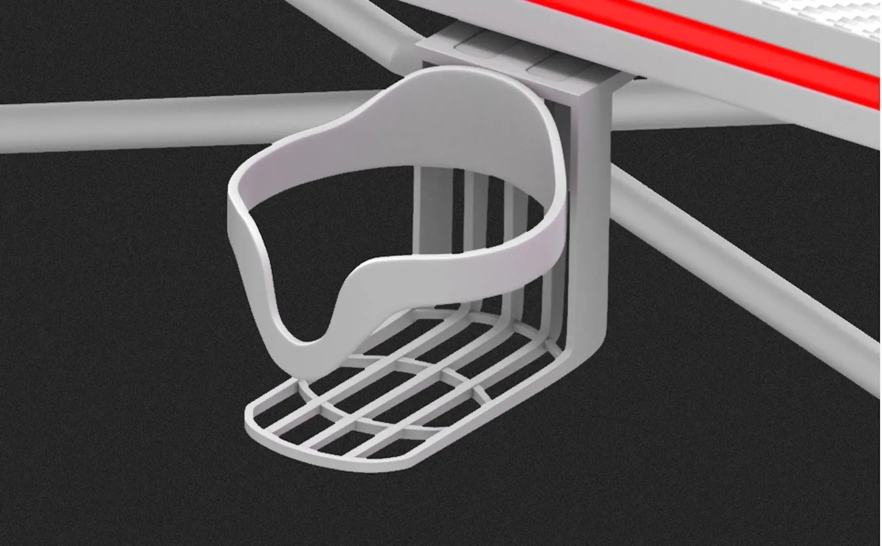 Masa de calculator gaiming Huzaro Hero 1.7 RGB (White)