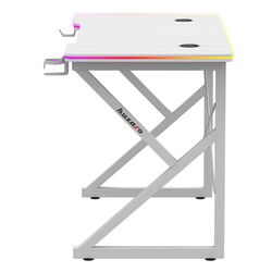 Masa de calculator gaiming Huzaro Hero 1.7 RGB (White) Thumb