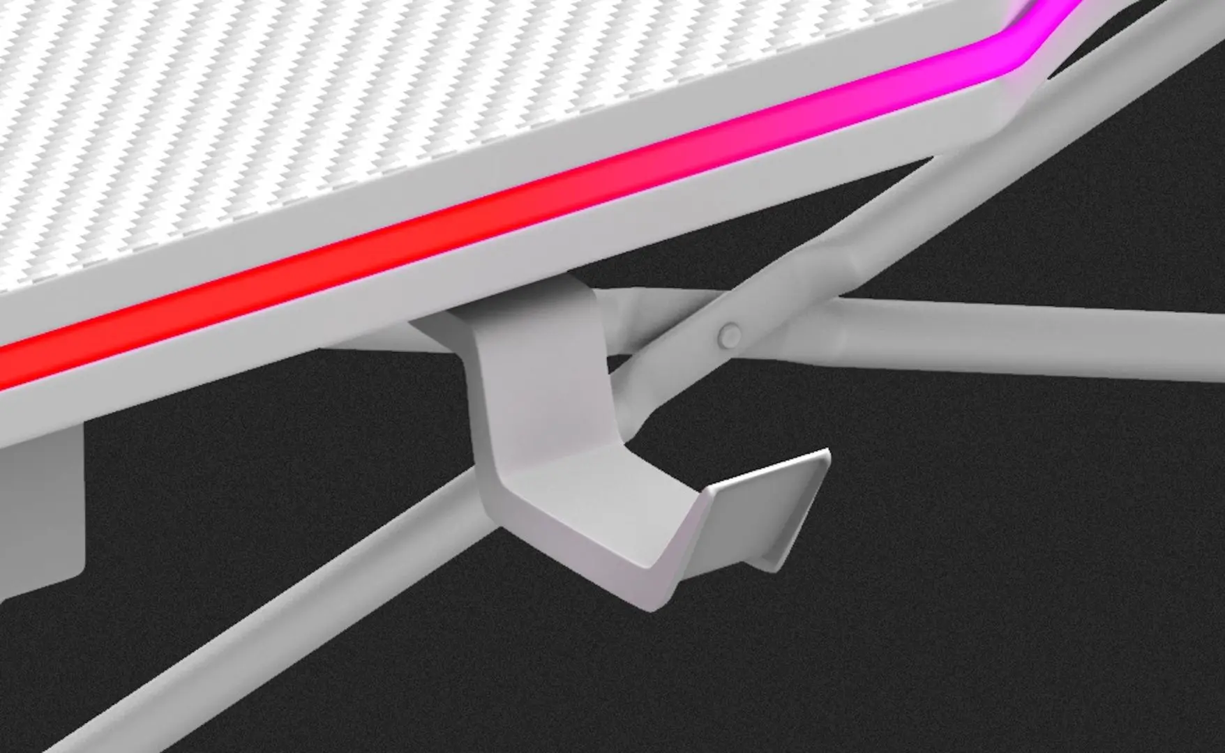 Masa de calculator gaiming Huzaro Hero 1.7 RGB (White)