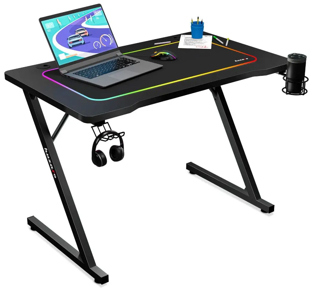 Игровой компьютерный стол Huzaro Hero 1.8 (Black) - 6