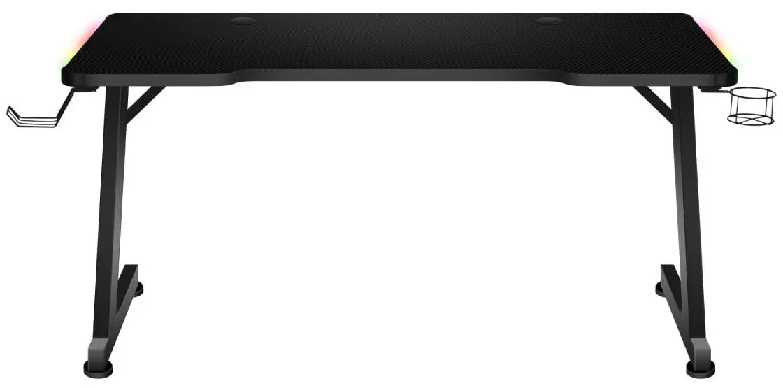 Игровой компьютерный стол Huzaro Hero 2.5 RGB LED (Black)