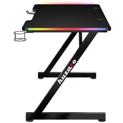 Игровой компьютерный стол Huzaro Hero 2.5 RGB LED (Black) Thumb