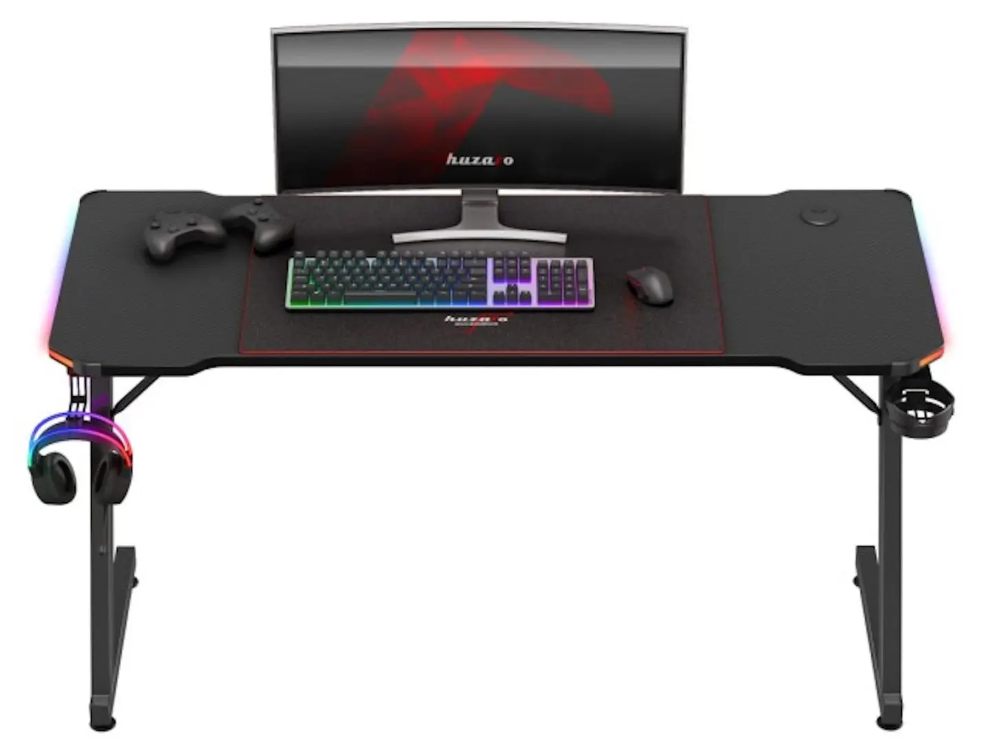 Masa de calculator gaiming Huzaro Hero 3.3 RGB (Black)