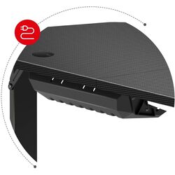 Masa de calculator gaming Huzaro Hero 4.7 (Black) Thumb