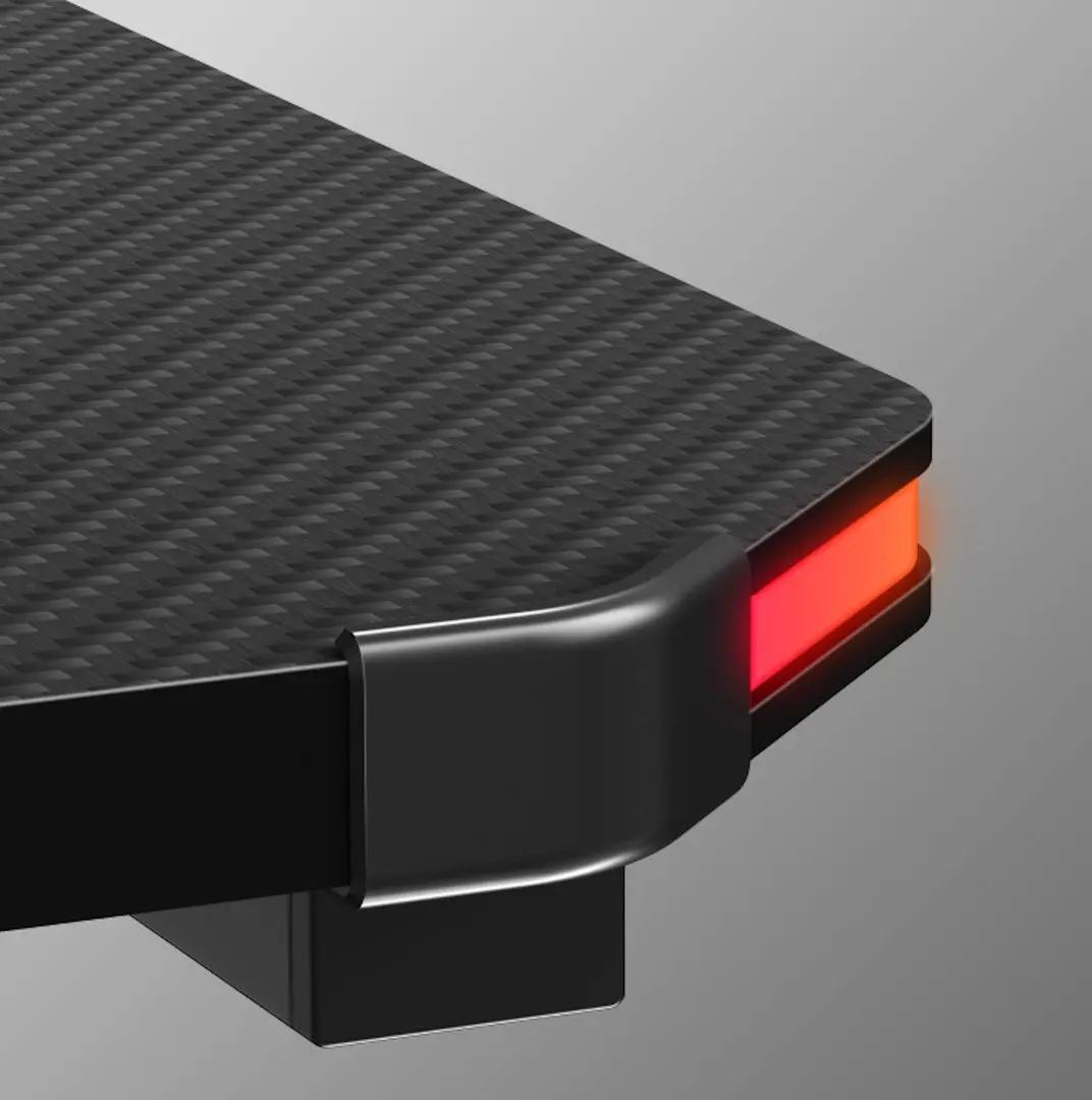 Игровой компьютерный стол Huzaro Hero 4.8 RGB (Black)