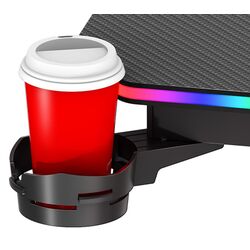 Игровой компьютерный стол Huzaro Hero 4.8 RGB (Black) Thumb