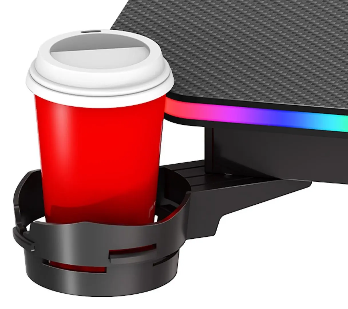 Игровой компьютерный стол Huzaro Hero 4.8 RGB (Black)