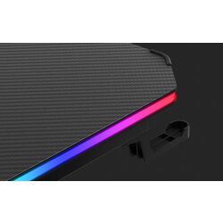Игровой компьютерный стол Huzaro Hero 4.8 RGB (Black) Thumb