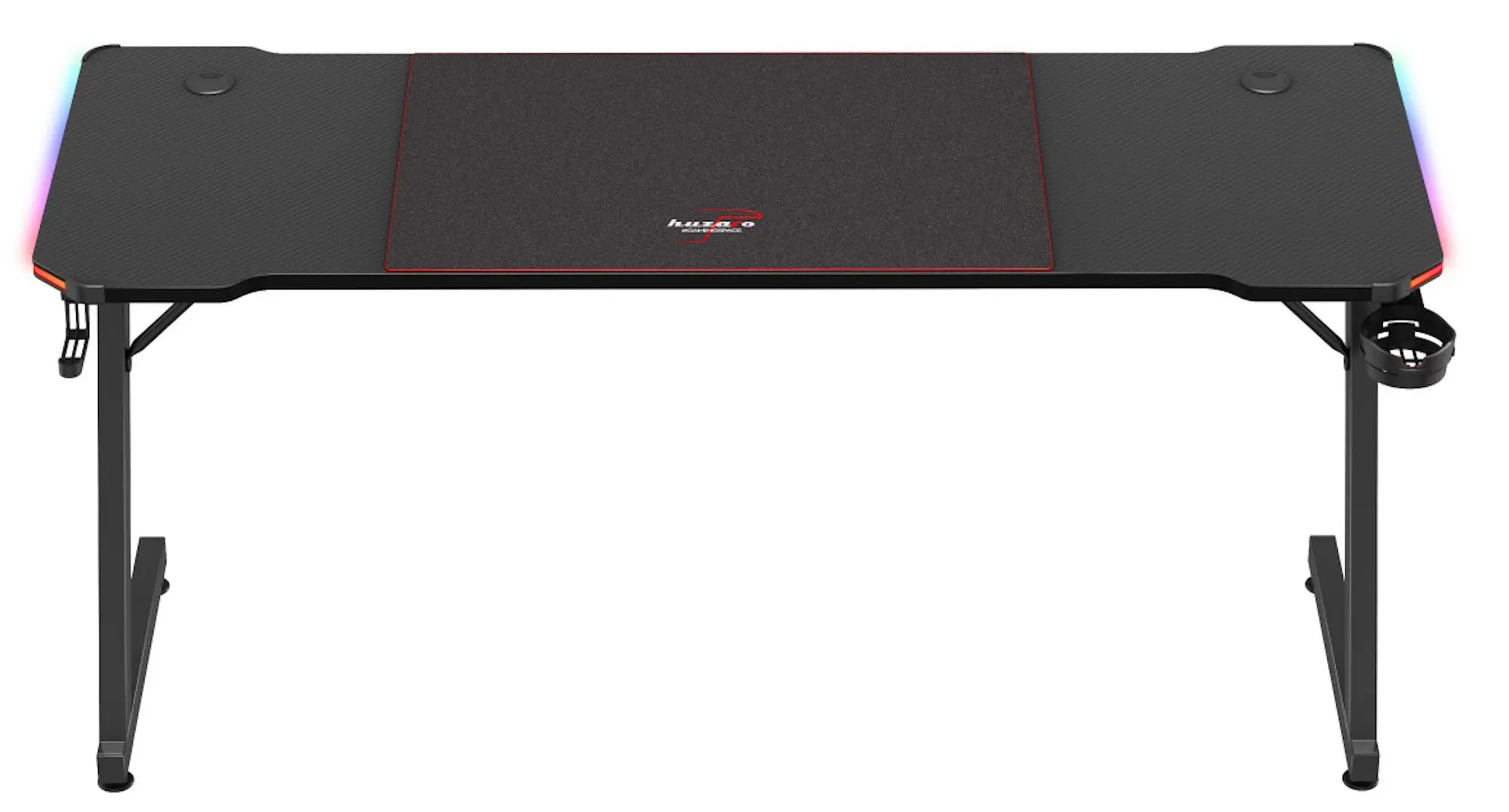 Игровой компьютерный стол Huzaro Hero 4.8 RGB (Black)