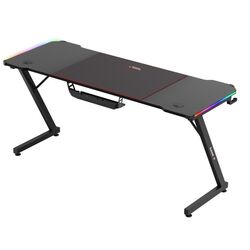 Игровой компьютерный стол Huzaro Hero 4.8 RGB (Black) Thumb