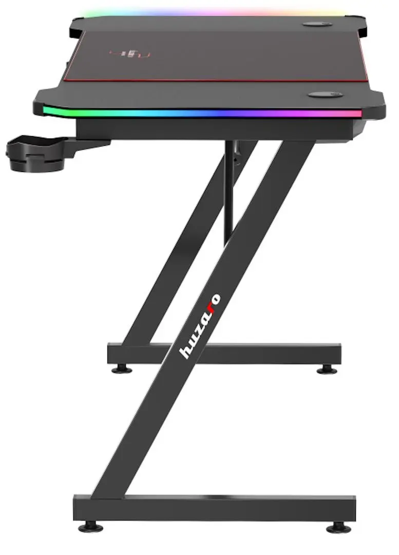 Игровой компьютерный стол Huzaro Hero 4.8 RGB (Black)