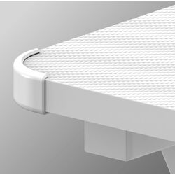 Игровой компьютерный стол Huzaro Hero 4.8 RGB (White) Thumb