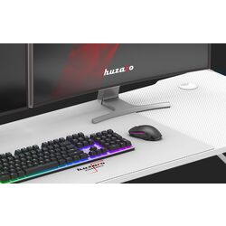 Игровой компьютерный стол Huzaro Hero 4.8 RGB (White) Thumb