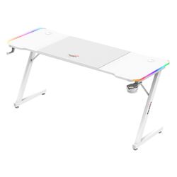 Игровой компьютерный стол Huzaro Hero 4.8 RGB (White) Thumb