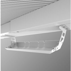 Игровой компьютерный стол Huzaro Hero 4.8 RGB (White) Thumb