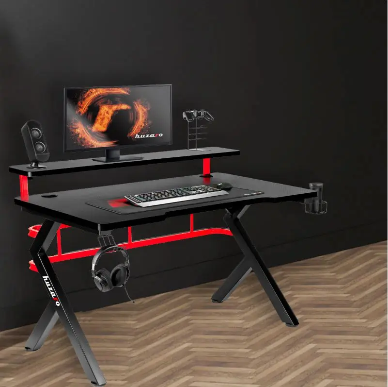 Masa de calculator gaming Huzaro Hero 5.0 (Black/Red)