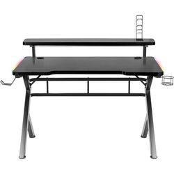 Игровой компьютерный стол Huzaro Hero 5.0 RGB (Black) Thumb