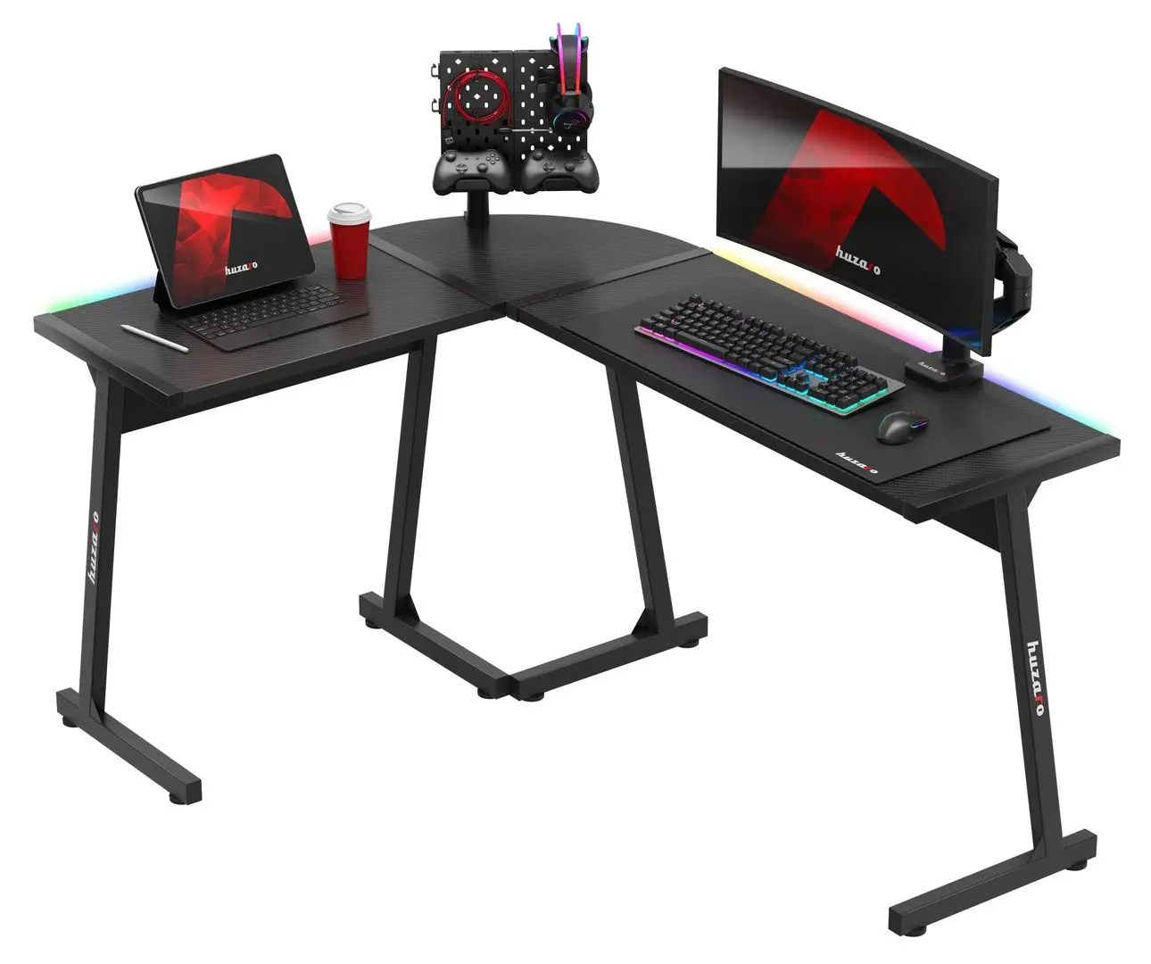 Masa de calculator gaming Huzaro Hero 6.0 (Black) - 7