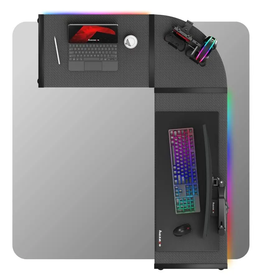 Masa de calculator gaming Huzaro Hero 6.0 (Black) - 4