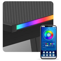 Masa de calculator gaming Huzaro Hero 6.0 (Black) Thumb