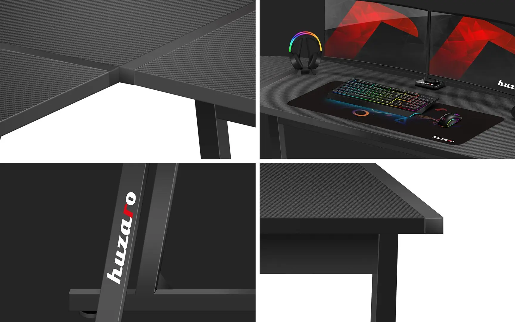 Masa de calculator gaming Huzaro Hero 6.0 (Black)