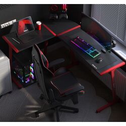 Masa de calculator gaiming Huzaro Hero 6.0 (Red) Thumb