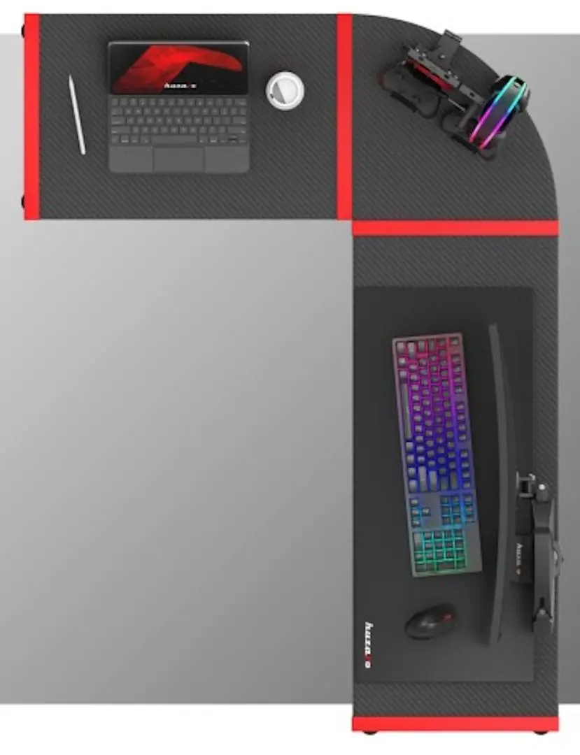 Masa de calculator gaiming Huzaro Hero 6.0 (Red) - 7