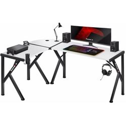 Игровой компьютерный стол Huzaro Hero 6.3 (White) Thumb