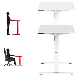 Игровой компьютерный стол Huzaro Hero 7.9 (White) Thumb