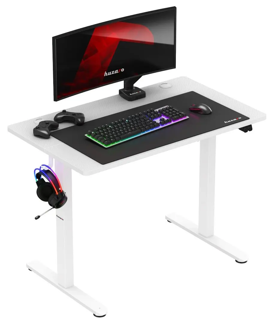Игровой компьютерный стол Huzaro Hero 7.9 (White)