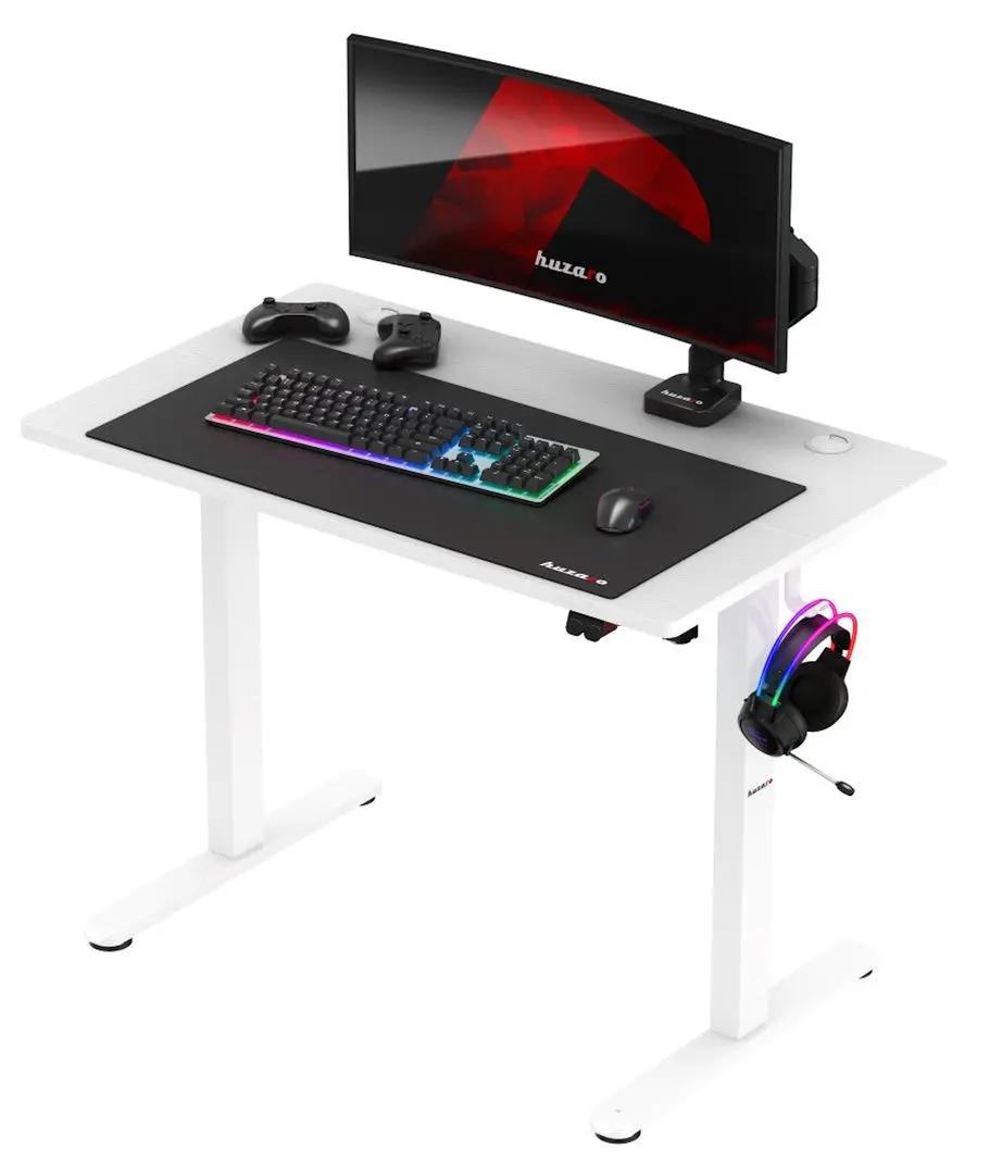 Игровой компьютерный стол Huzaro Hero 7.9 (White)