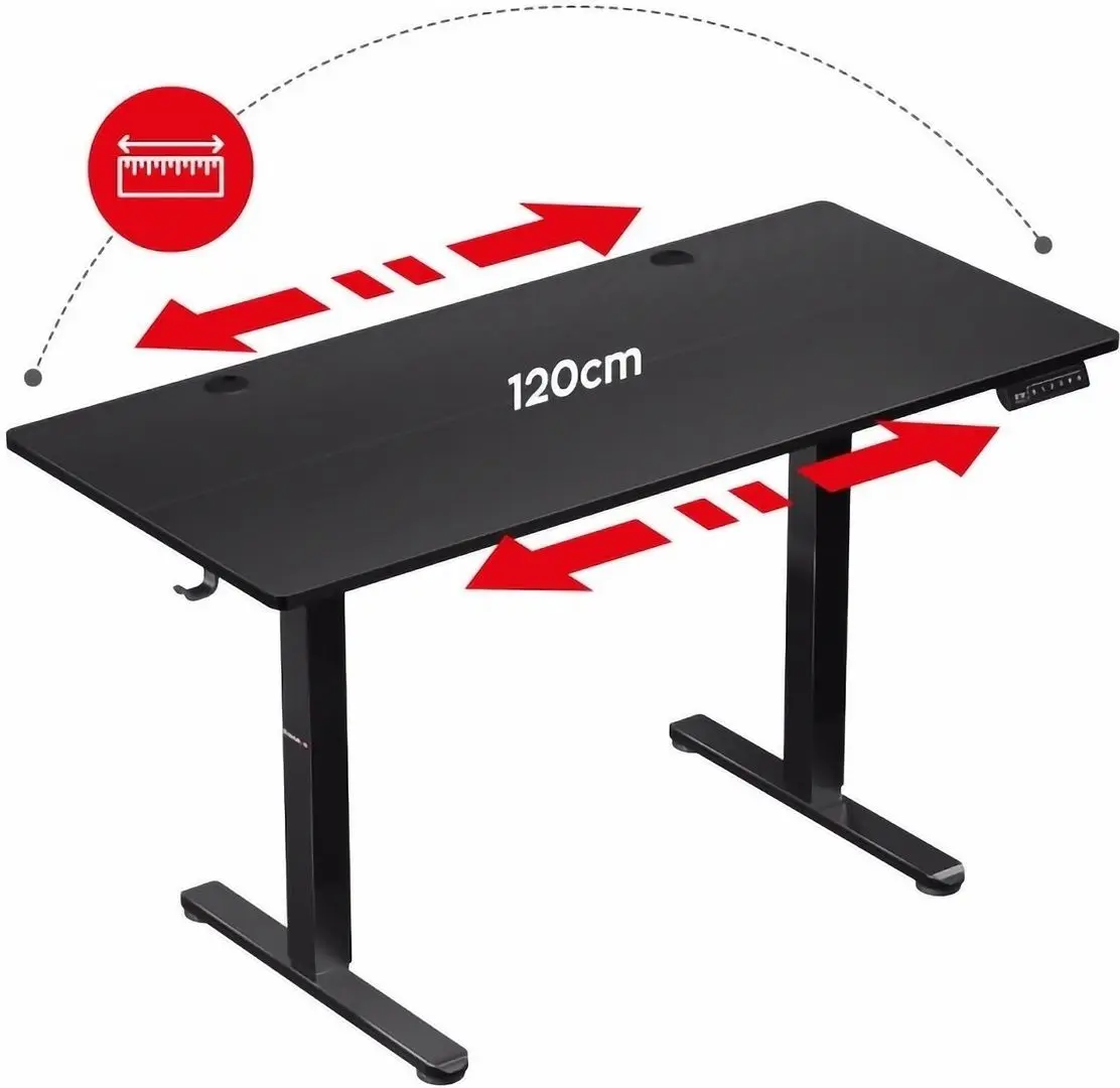 Игровой компьютерный стол Huzaro Hero 8.2 (Black) - 6