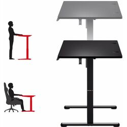 Игровой компьютерный стол Huzaro Hero 8.2 (Black) Thumb