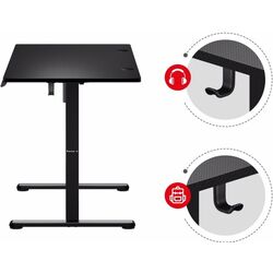 Игровой компьютерный стол Huzaro Hero 8.2 (Black) Thumb