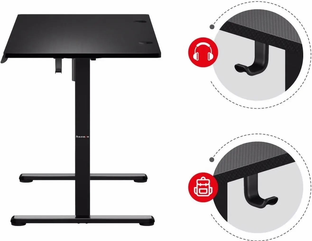 Игровой компьютерный стол Huzaro Hero 8.2 (Black) - 9