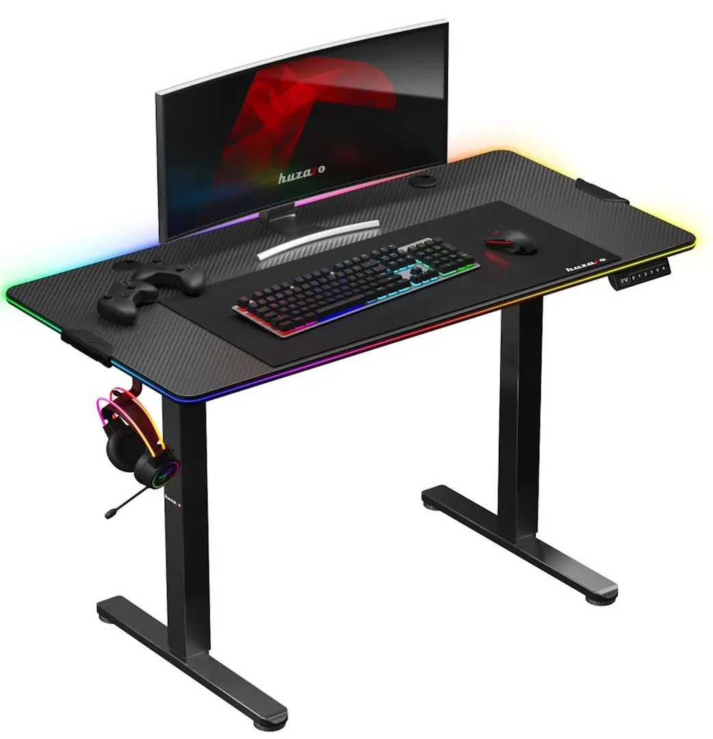 Masa de calculator gaiming Huzaro Hero 8.2 RGB (Black)