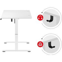 Masa de calculator gaming Huzaro Hero 8.2 (White) Thumb