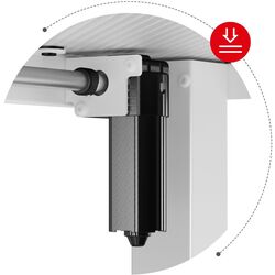 Masa de calculator gaming Huzaro Hero 8.2 (White) Thumb