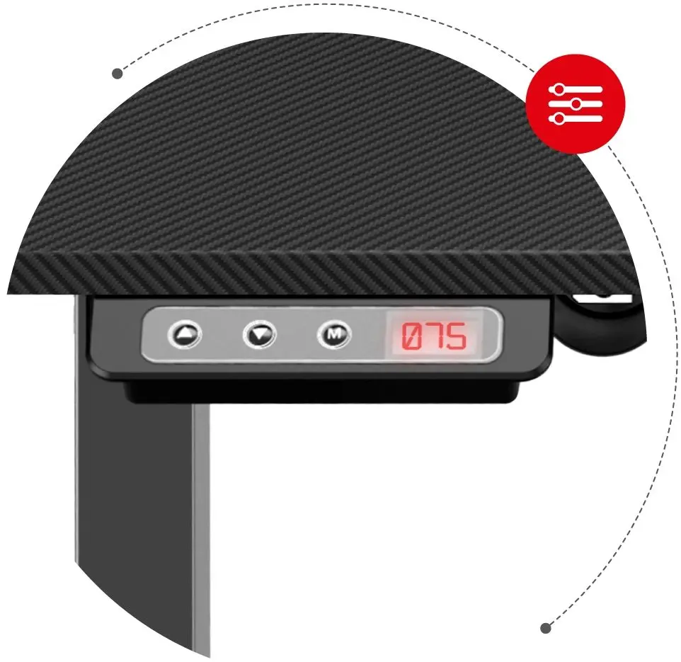 Игровой компьютерный стол Huzaro Hero 8.5 (Black)