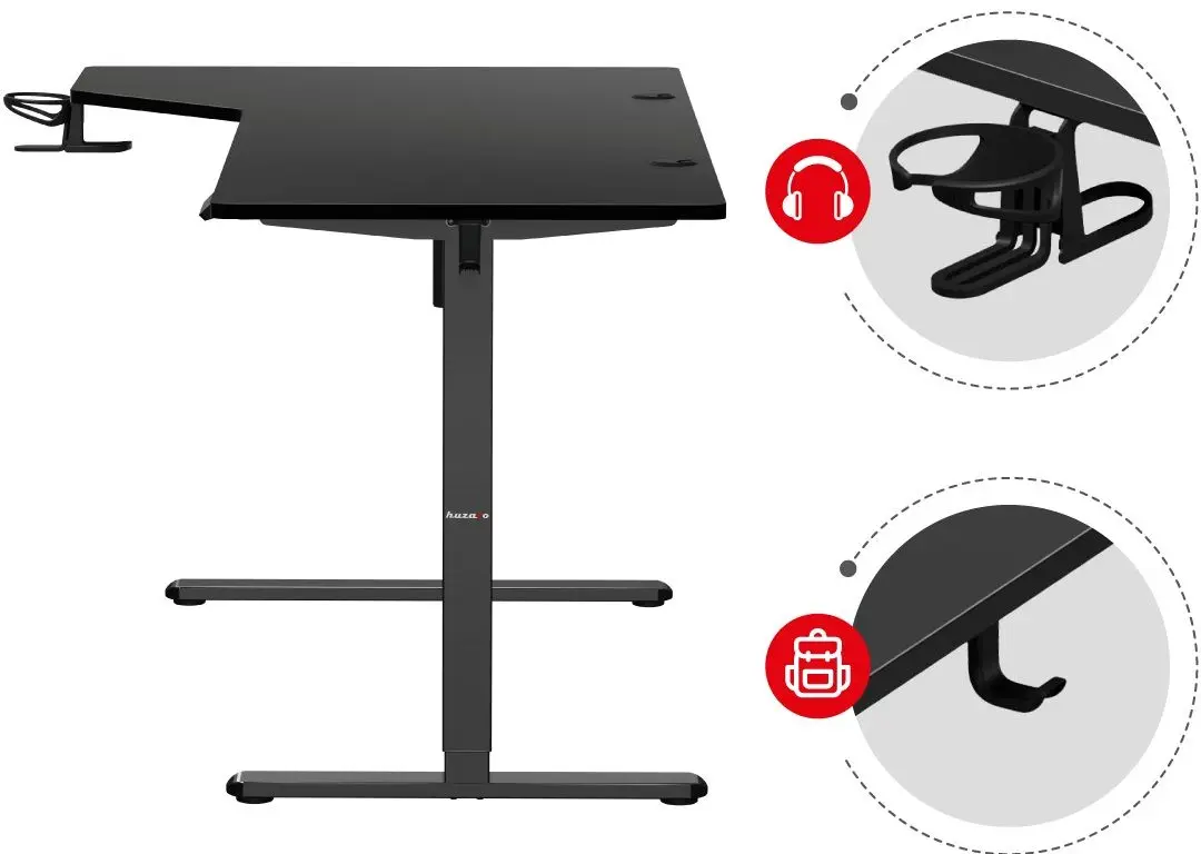 Masa de calculator gaming Huzaro Hero 9.1 (Black)