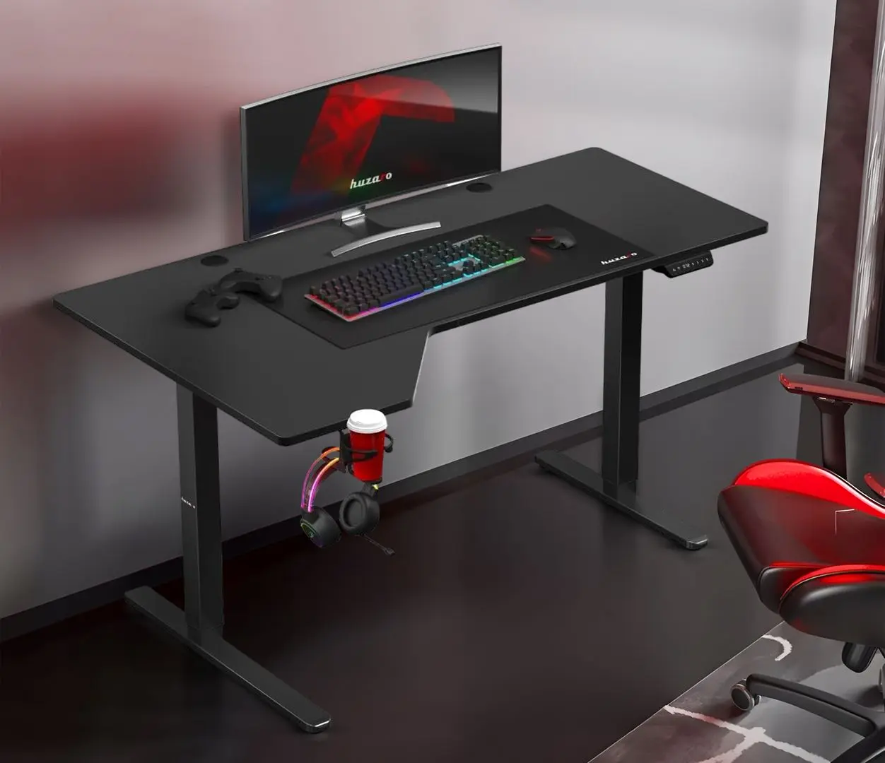 Masa de calculator gaming Huzaro Hero 9.1 (Black)