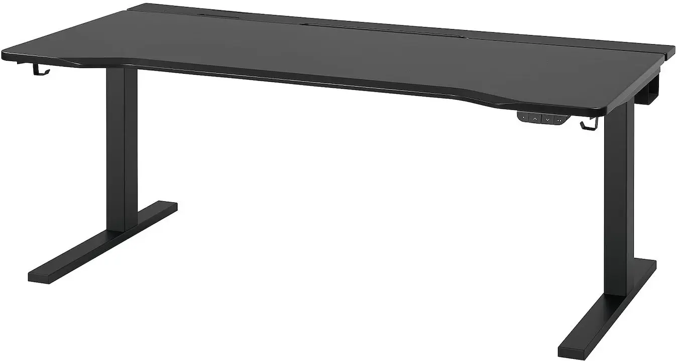 Masa de calculator gaming Ikea Utmaning 160x80x126 (Negru)