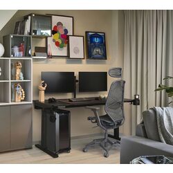 Игровой компьютерный стол Ikea Utmaning 160x80x126 (Черный)