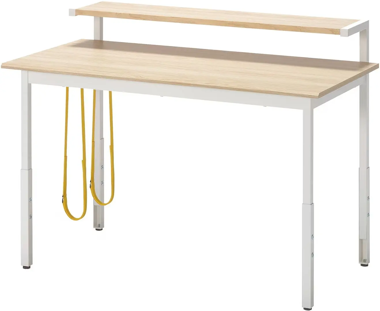 Masa de calculator gaming Ikea Utvisning 120x60 (Aspect Frasin/Alb)