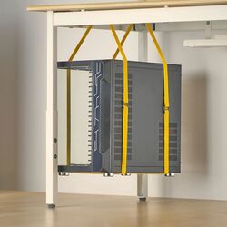 Masa de calculator gaming Ikea Utvisning 120x60 (Aspect Frasin/Alb) Thumb