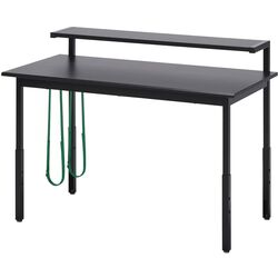 Игровой компьютерный стол Ikea Utvisning 120x60 (Negru) Thumb
