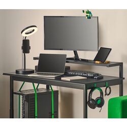 Игровой компьютерный стол Ikea Utvisning 120x60 (Negru) Thumb